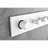 Wall Mounted Waterfall Shower System With Hand Shower, Sliding Bar