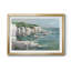 White Sea Cliff I, reproduction encadrée de qualité supérieure - prête à être accrochée-729051855-729051840-729028997