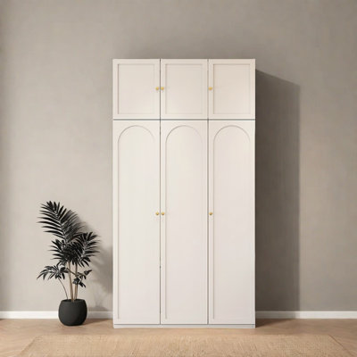 Garde-robe de luxe simple et légère