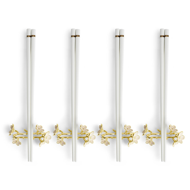 Cherry Blossom Chopsticks & Stands Set