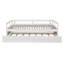 Lit de jour extensible avec couchette, lit de jour en bois avec couchette