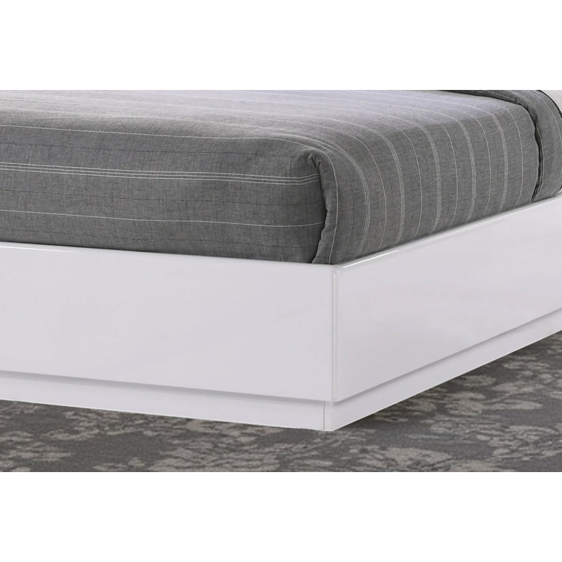 Grand lit blanc Ilsetraut, Grand lit