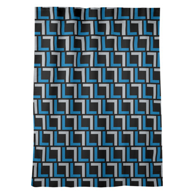 Detroit Football Room Darkening Curtain Single Panel