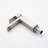 Bathroom Sink Faucet Stainless Steel Single Hole - Deck-Mounted With And Drain, Brushed Nickel Finish, 1.2 Flow Rate, Lever Handle, Ceramic Disc Valve For 1 Tap Vanity Bar