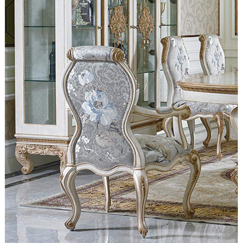 Chaise de salle à manger avec accoudoirs Milisa