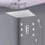 Ensemble de grande pomme de douche à pluie avec douchette FontanaShowers Sofia-289833990-289833995