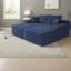 Canapé modulaire Compression Cloud 69 po, velours côtelé 2 places, maison moderne