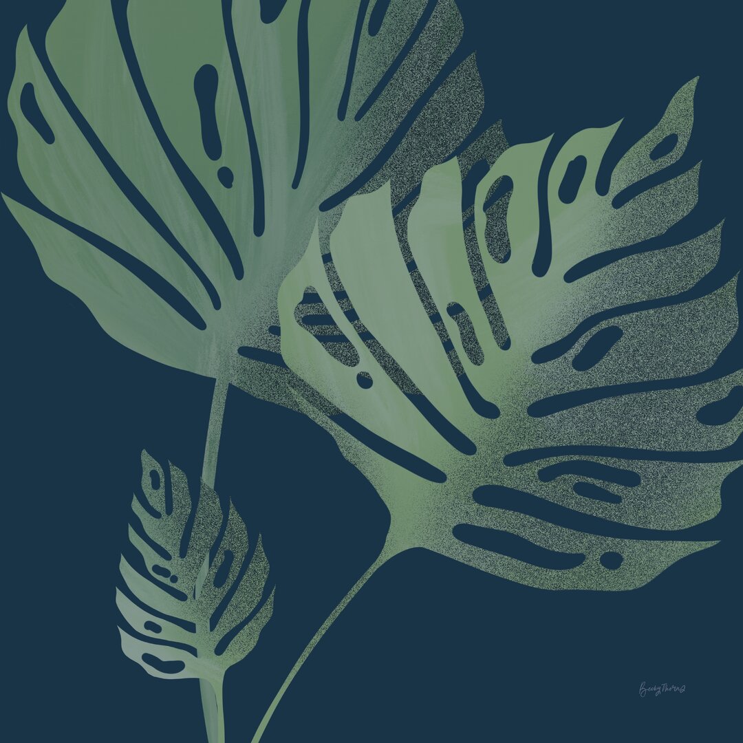 Leinwandbild Monstera III von Becky Thorns