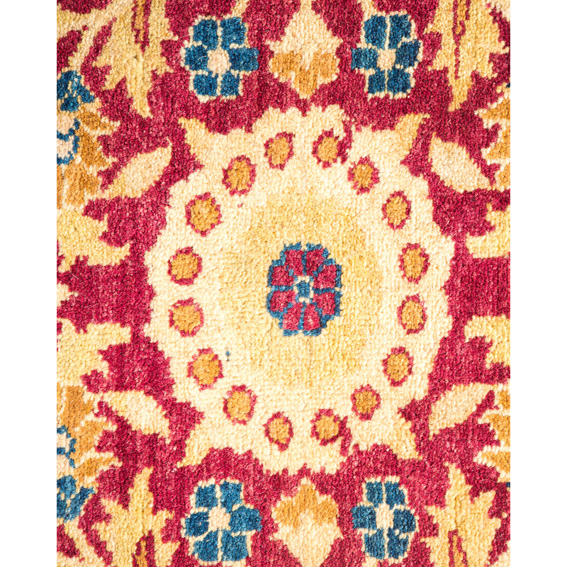 Classic One-of-a-Kind 6' 3" x 8' 10" Hand Knotted Area Rug