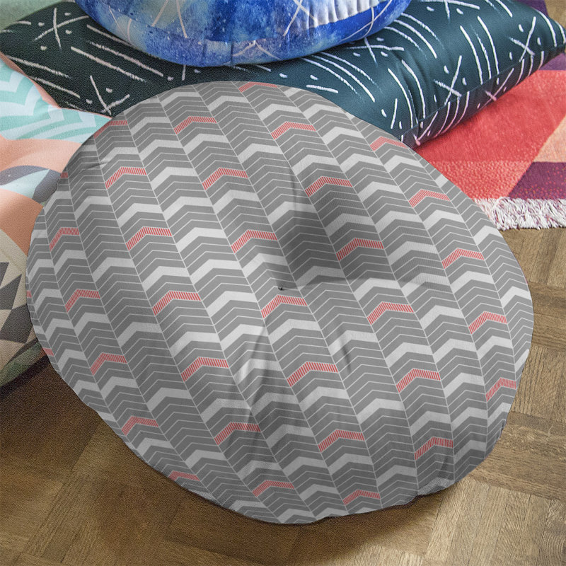 Coussin Rhonda, 26 po x 26 po, Rouge