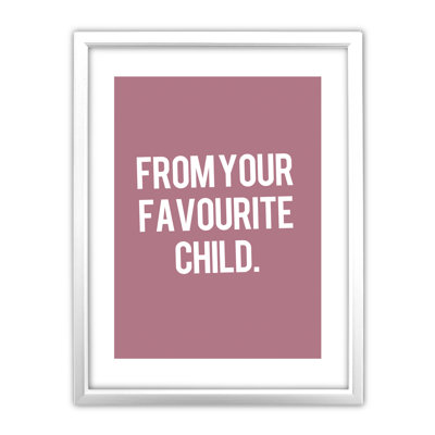 Single Picture Frame Print