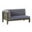 LEFT CORNER BENCH AND COFFEE TABLE