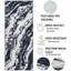 Tapis pour salle de bain en micro-tricot en marbre Chesapeake - 24 po x 40 po-473947538