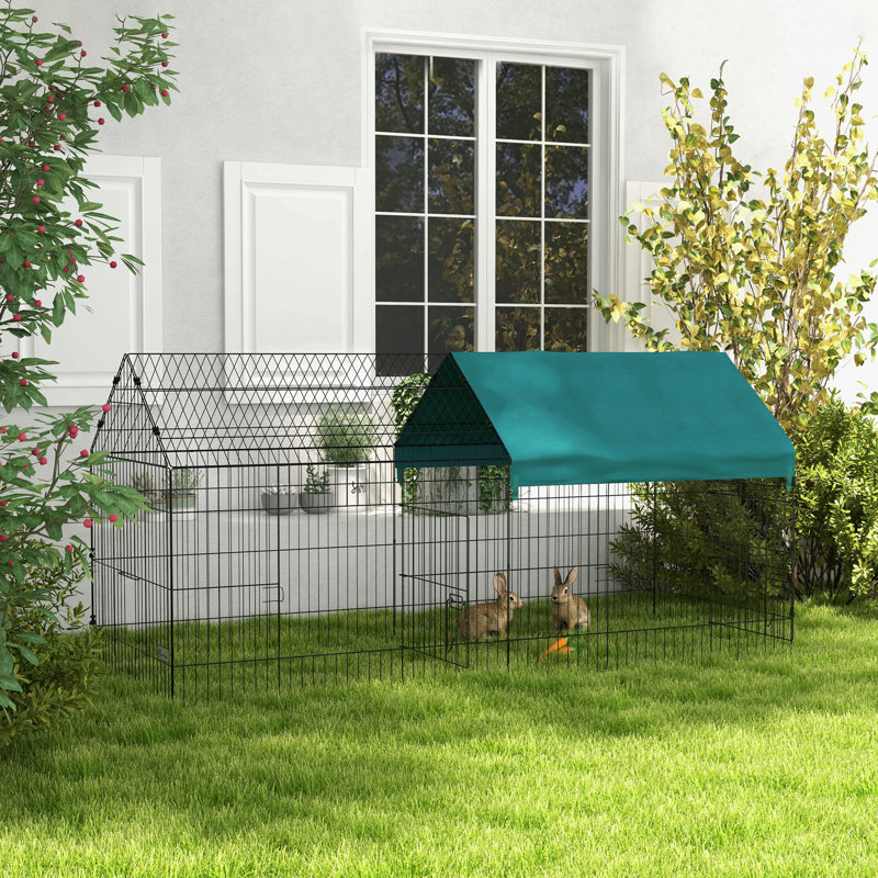 Parc pour petits animaux 87 po Pawhut, H 40,53 po x l 86,53 po x P 33,45 po