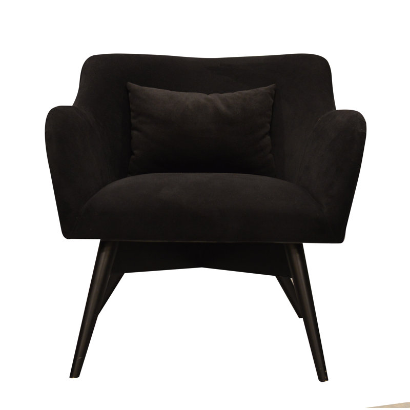 Pepi Upholstered Armchair, Black