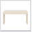 Modern Fluted Console Table with 2 Drawers & Rounded Edges – Adjustable Foot Pads-1577406984