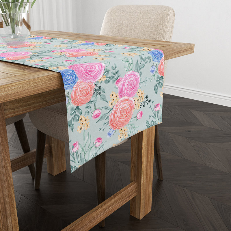 Chemin de table Wolfforth, Bleu