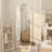 Gasaway Solid Wood Rectangle Wall Mirror