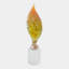 Mounted Leaf Glass Decorative Object