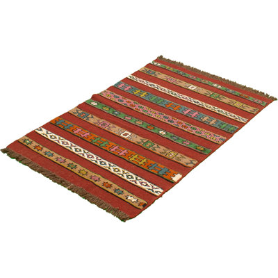 Wool Southwestern Indoor Rug