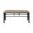 Rondo Microfiber / Microsuede Upholstered Bench