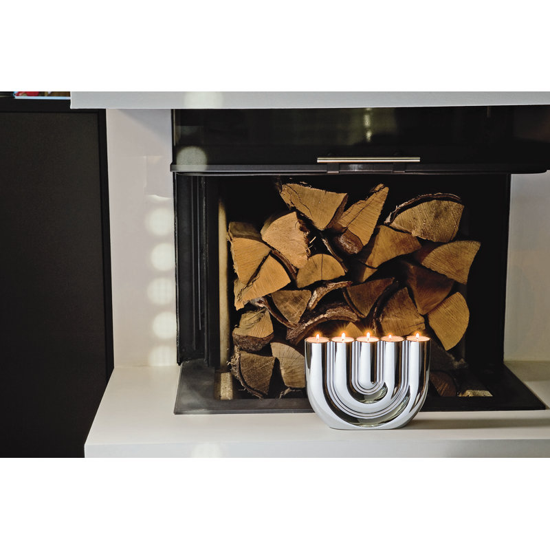 Stainless Steel Tabletop Candlestick