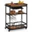 Wood Bar Cart