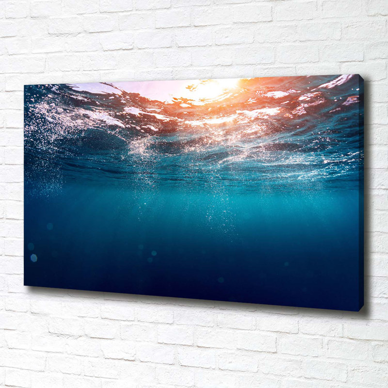 Underwater World - Wrapped Canvas Print