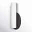 Delphine Single Light Glass Steel Dimmable LED Flush Mounted Sconce-809035723