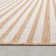 Tapis moderne intérieur et extérieur avec motif de lignes bohémiennes
