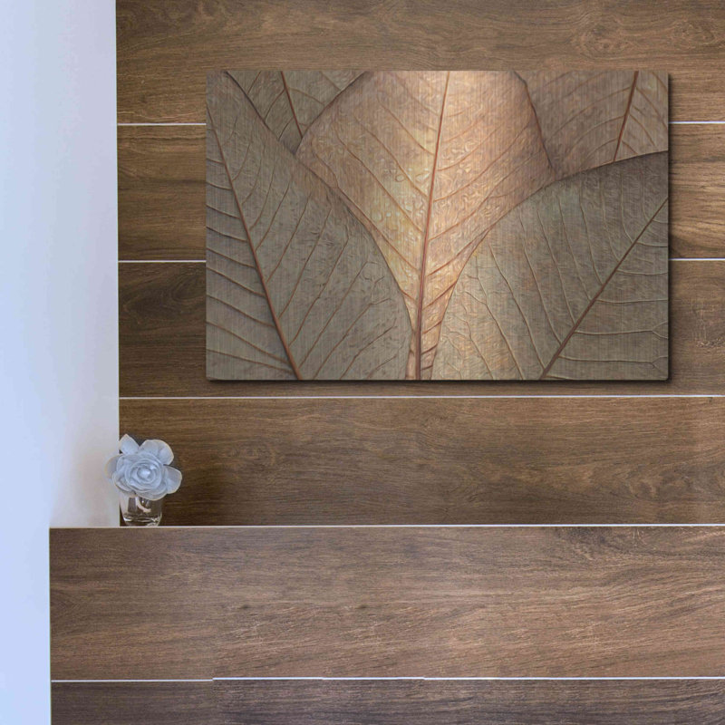 "Fallen Leaves" par Don Schwartz, "Fallen Leaves" par Don Schwartz, H 12 po x l 16 po