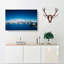 Crater Lake In Oregon In Abstract - Wrapped Canvas Print-55315321