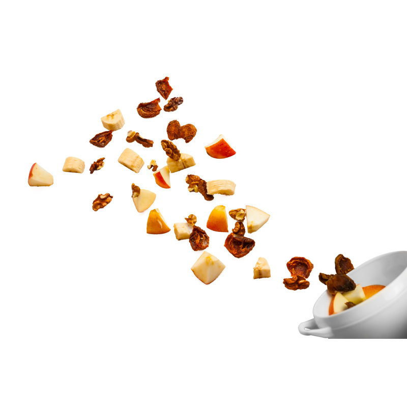 dried fruits, apples, bananas and nuts. 1 Piece Wrapped Canvas Wall Art, 51cm H x 76cm W