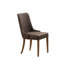 Chaise Boronda - brun et noyer