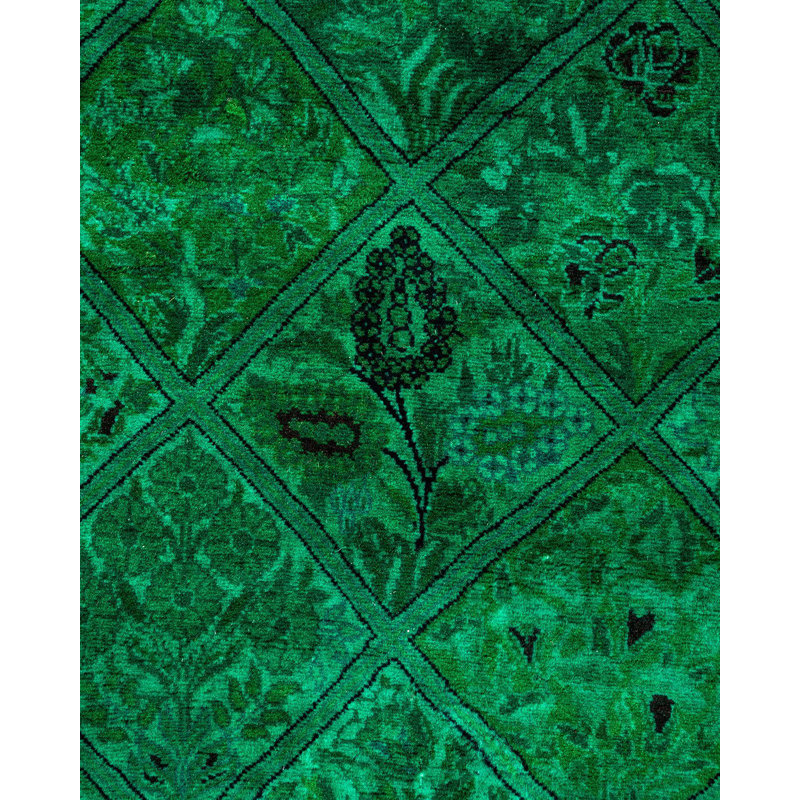 Fine Vibrance One-of-a-Kind 2' 7" X 10' 9" Hand Knotted Area Rug