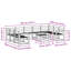  Outdoor Sofa Set 10 pcs