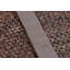 Textural Hand Knotted Silk Striped Area Rug-1246024994