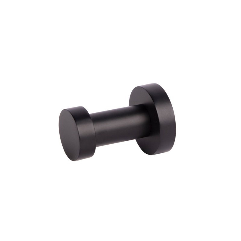 Ronda Single Robe Hook, Matte Black