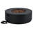 Outdoor Propane Fire Pit - 38.2" Round With Faux Stone Finish, Outside Fire Pit Table With 50000 BTU, Steel Burner, Lava Rocks, Waterproof Cover,Suitable For Patio,Backyard,Poolside-1968713249