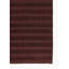 Tapis Lura en laine tissée à la main, rayé, couleur prune, 2,74 m x 3,66 m-1150328362