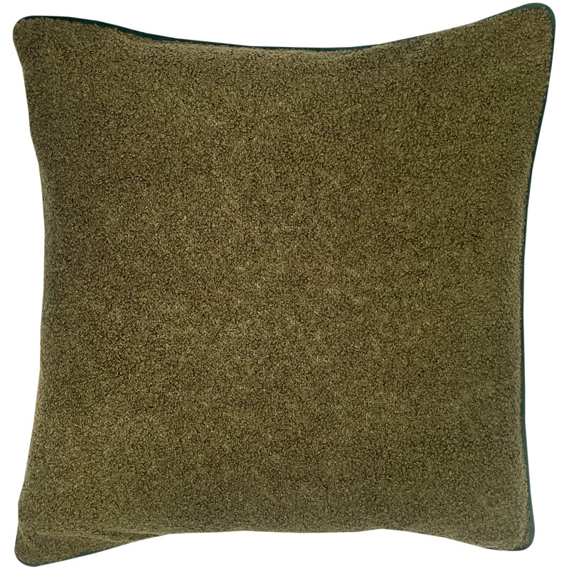 Sqaure Throw Cushion, Olive