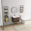 Ensemble de meuble-lavabo simple 23,6 po avec plateau en résine Ayelen