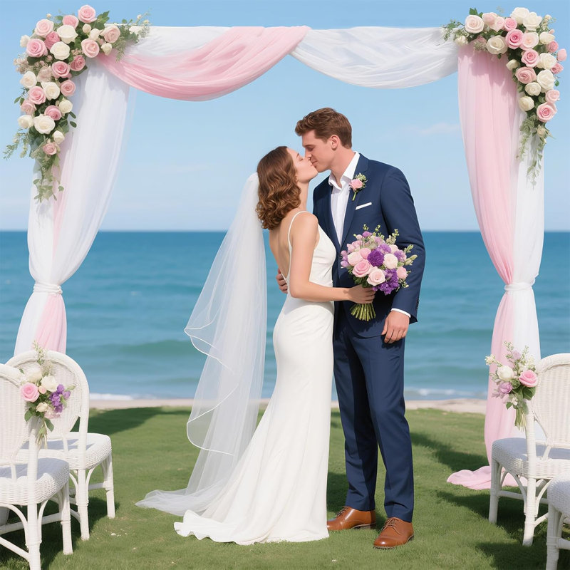 8 pi x 8 pi Support de toile de fond carré Arches de mariage en forme de voûte réglable Tuyau pour la fête de mariage Anniversaire Anniversaire