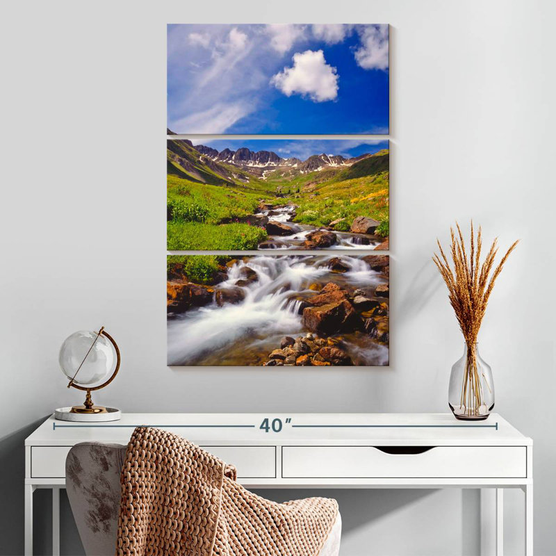 Alpine Meadow Stream