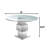 Round Glass Top Dining Table