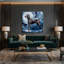 «Dogs Weimaraner», art mural sur toile grise-1642916544