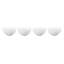 Le Creuset Stoneware Set Of 4 Heart Mini Bowls Multi Color-1271498180