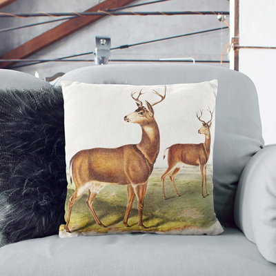 Floral Square Cushion