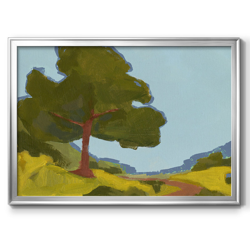 Bright Park II, reproduction d'art sur toile, H 18 po x l 26 po x P 1,5 po, Argent