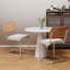 Chaise d'appoint rembourrée en velours Amyris-587093979-587093977